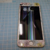 iPhone6白 高画質液晶画面パネル交換1