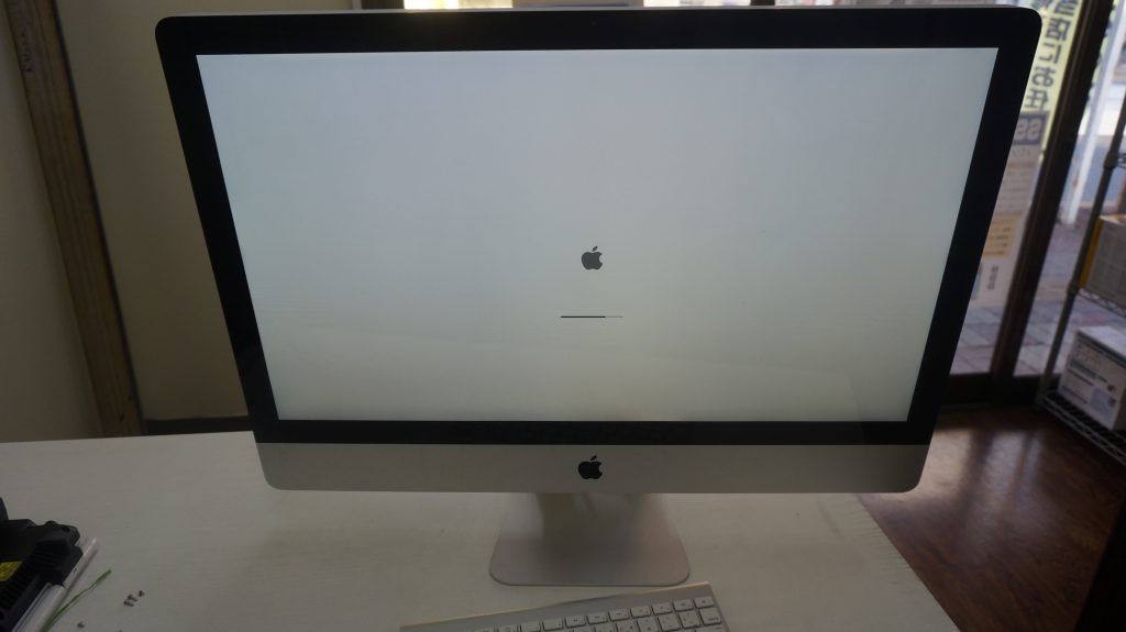 iMac A1312 Late 2009 画面が真っ白で起動しない HDD交換 OS再インストール2