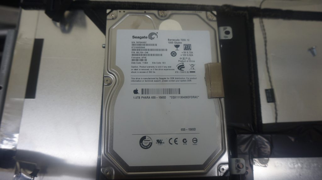 起動しない SSD換装 iMac 27 A1419 3