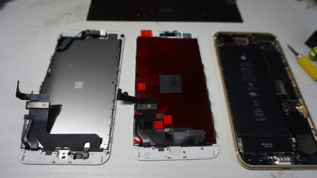 ガラス割れ液晶割れにつき交換 iPhone 7 Plus 5