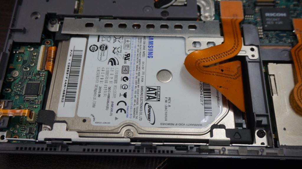 自動修復エラー SSD換装 VAIO Z70B 5