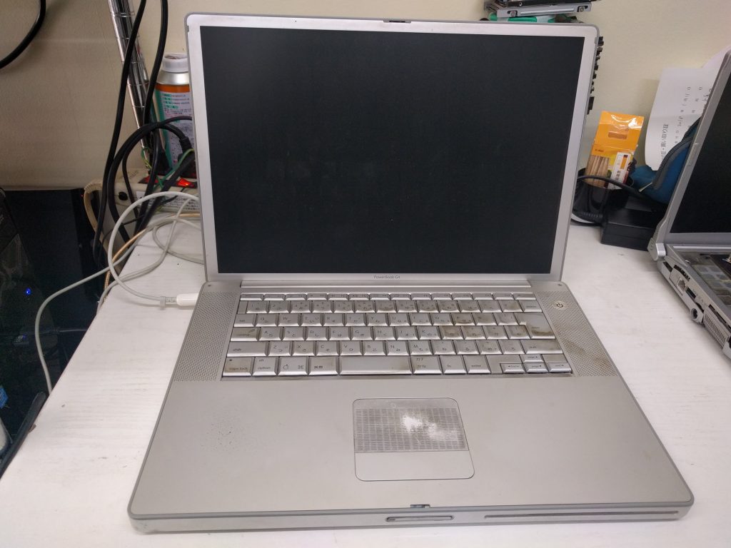 起動しない HDD交換 Macbook G4 A1106 6