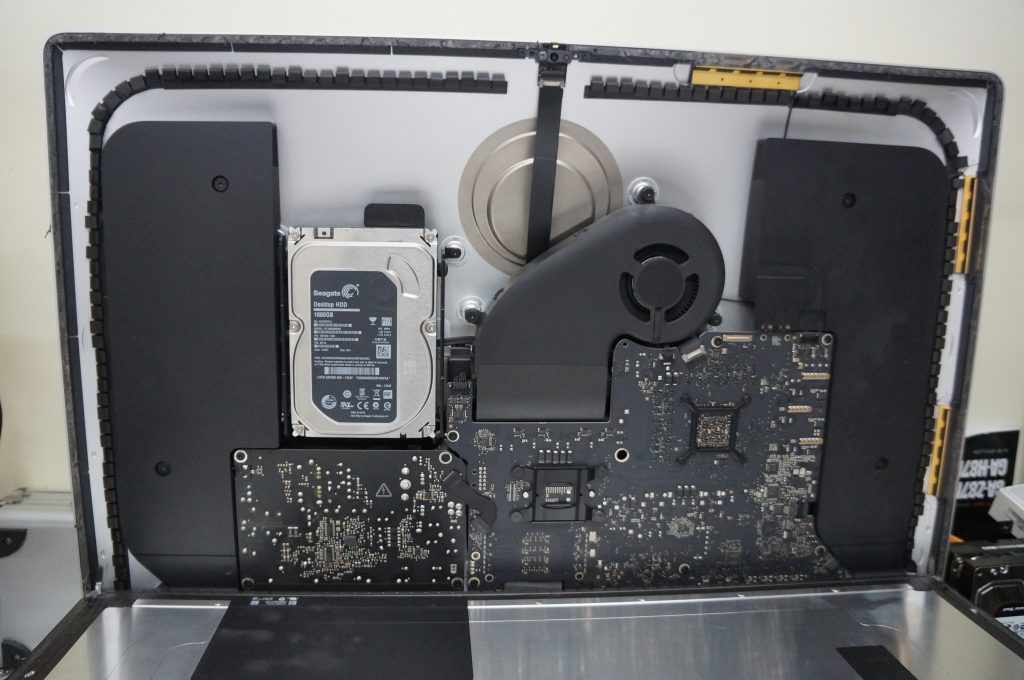 Appleロゴの途中で落ちる HDD交換 iMac 27 A1419 4