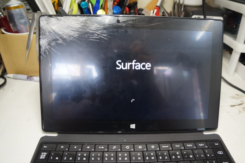 画面割れ 液晶パネル交換 Microsoft Surface Pro初代 2