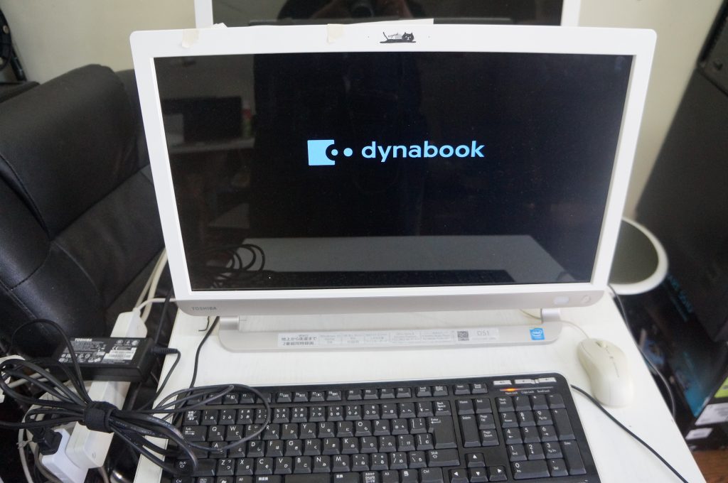 TOSHIBA D51 No bootable device HDD不良 HDD交換 1
