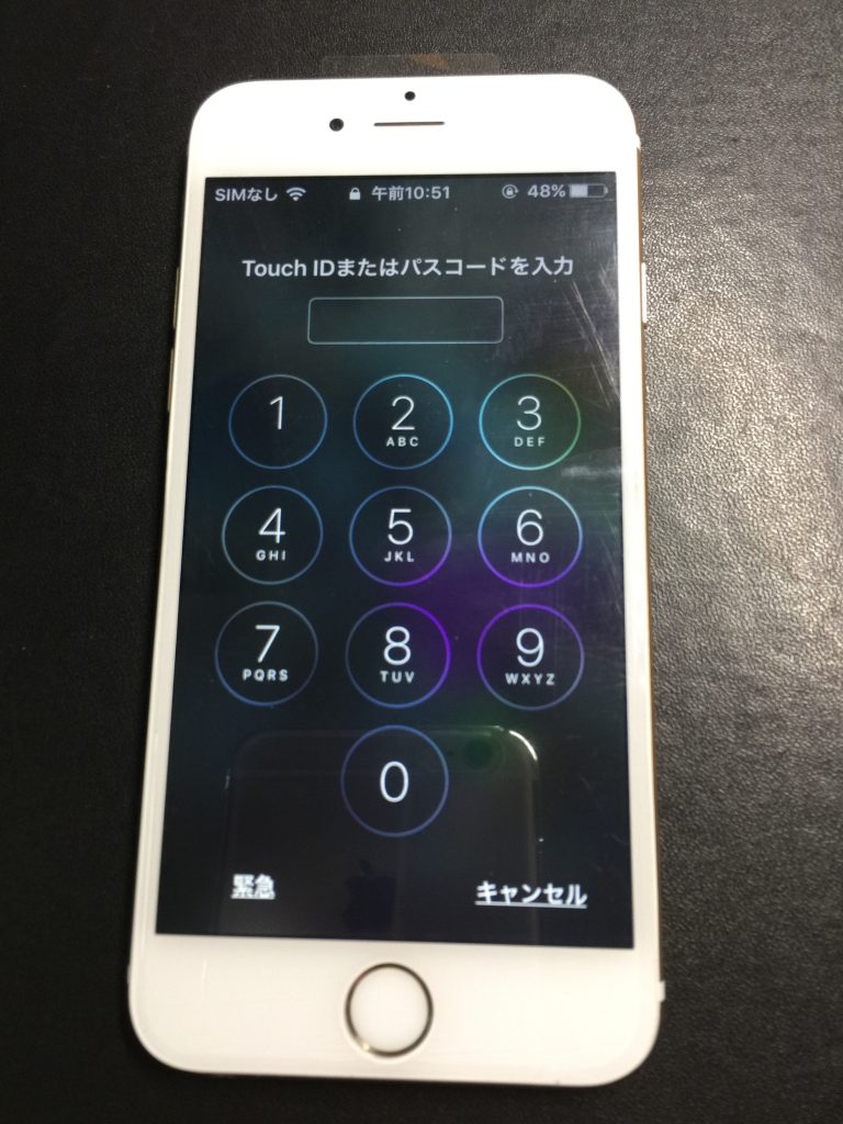 iPhone6白のパネル交換170105 8