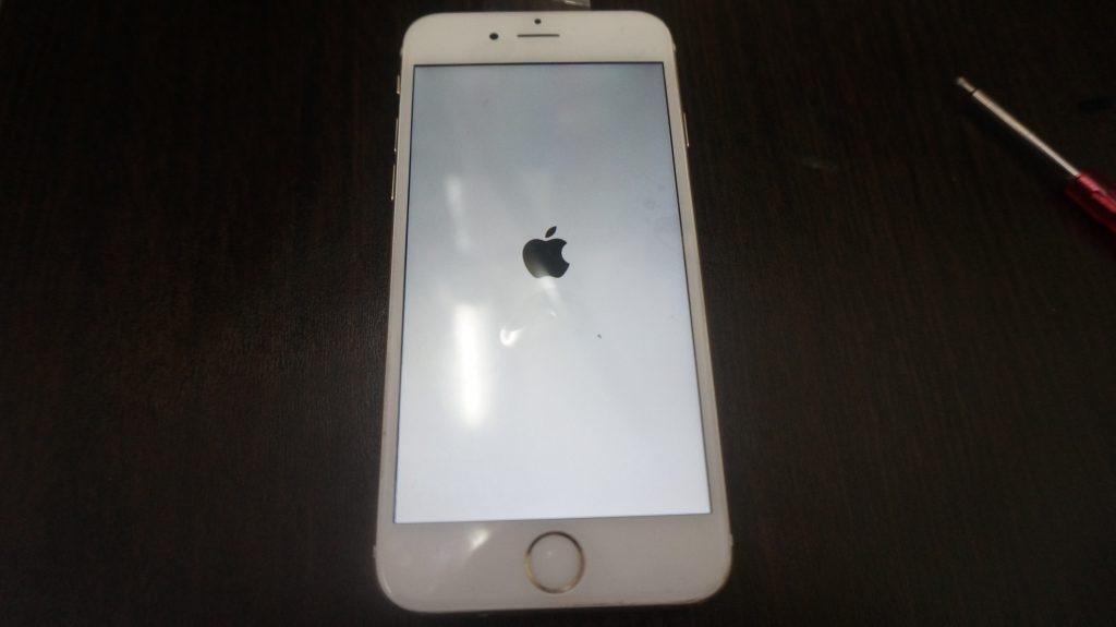 iPhone6 液晶パネル交換「iPhoneは使用できません」5