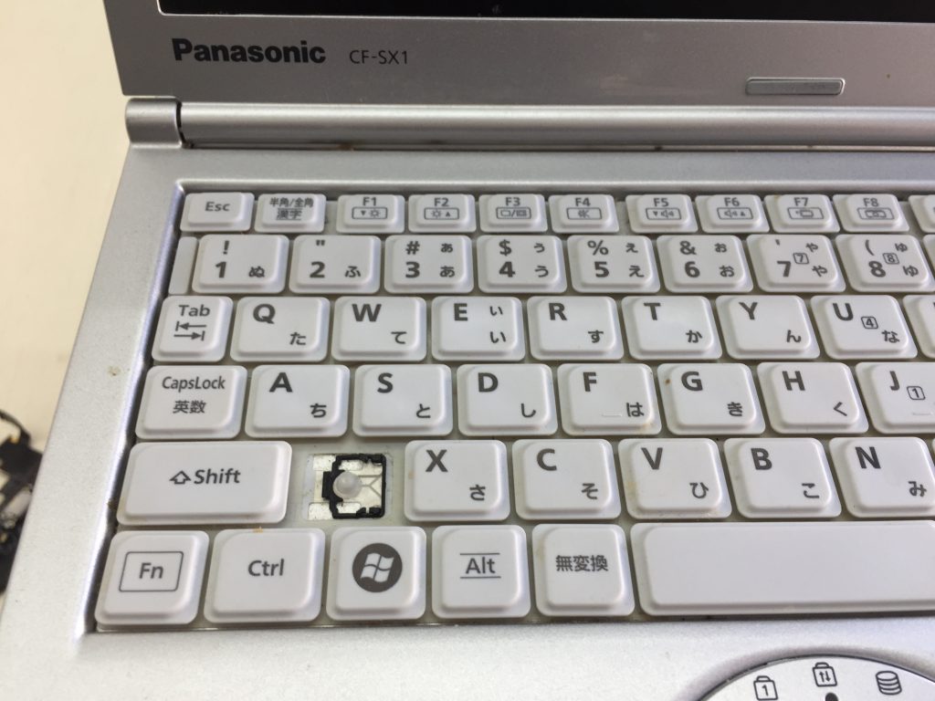 Panasonic Let's Note CF-SX1 キーボード壊れ 交換2