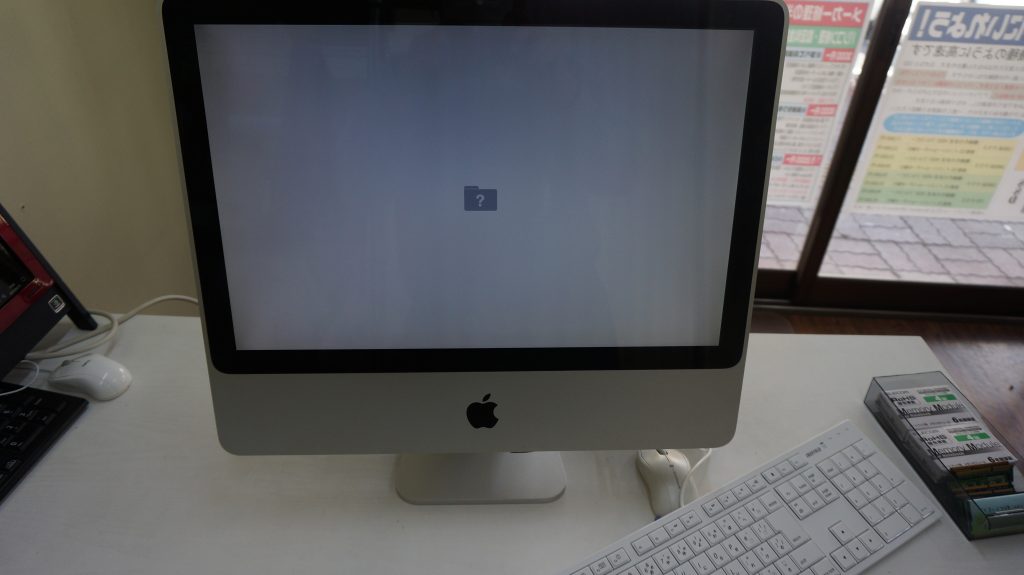 iMac A1224(2009) 自分で換装したSSDが起動しない(ビープ音等)2