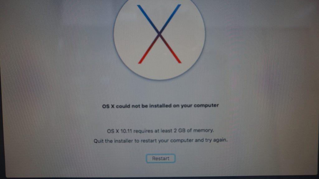 iMac A1224(2009) 自分で換装したSSDが起動しない(ビープ音等)6