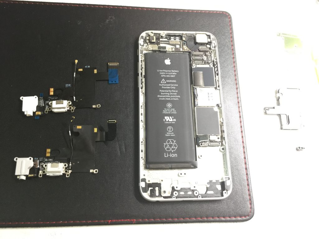 iPhone6 充電できないライトニングユニット交換 ドック異常3
