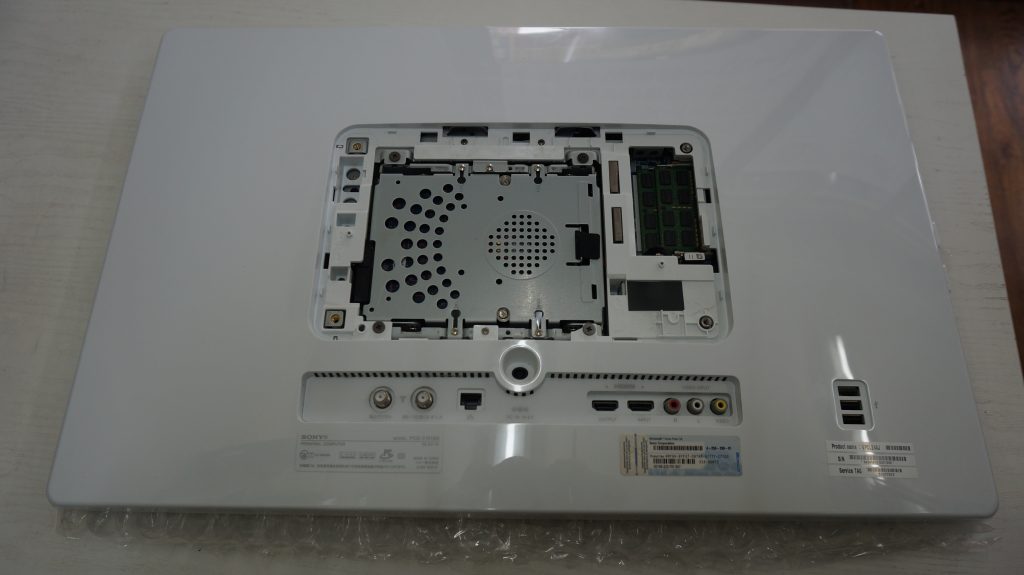 VAIO L PCG-21513N HDD異常によりSSDに換装 2