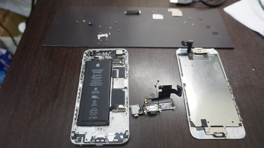 充電できない ドックコネクタ交換 iPhone6 2