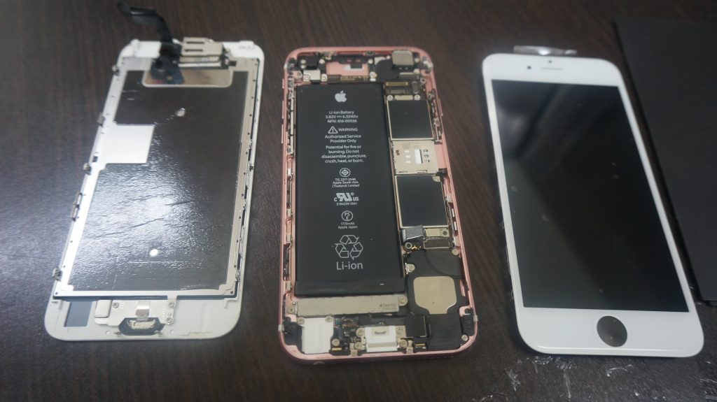 ガラス割れ液晶割れ修理交換 iPhone6 3