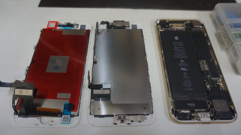 液晶割れ画面割れを安く交換 iPhone7 5
