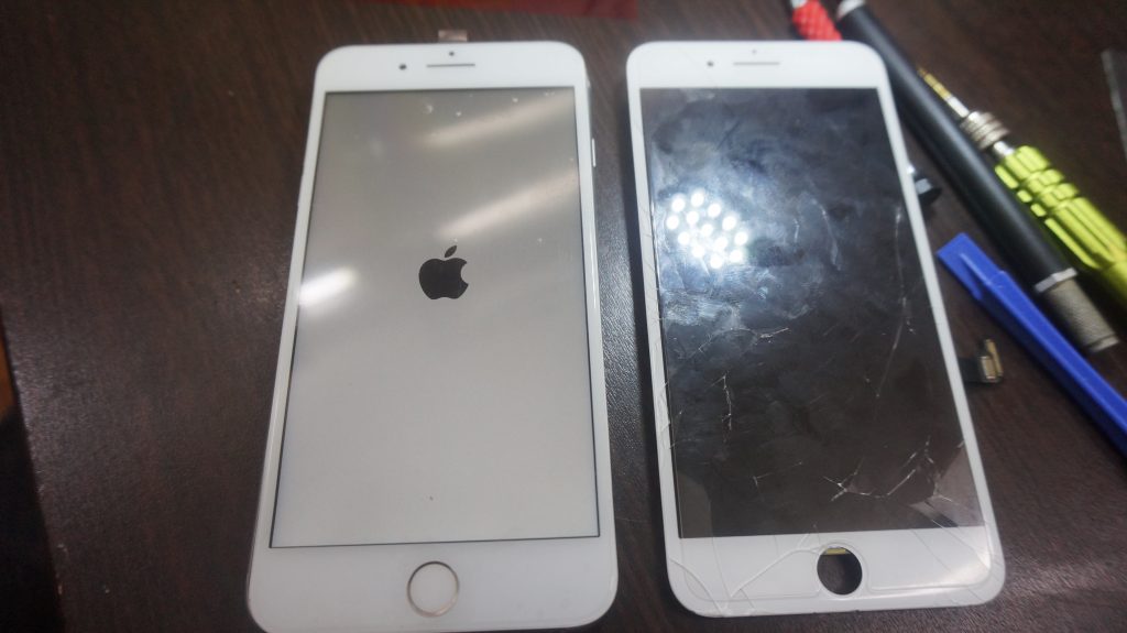 ガラス液晶割れ交換安い iPhone7 4