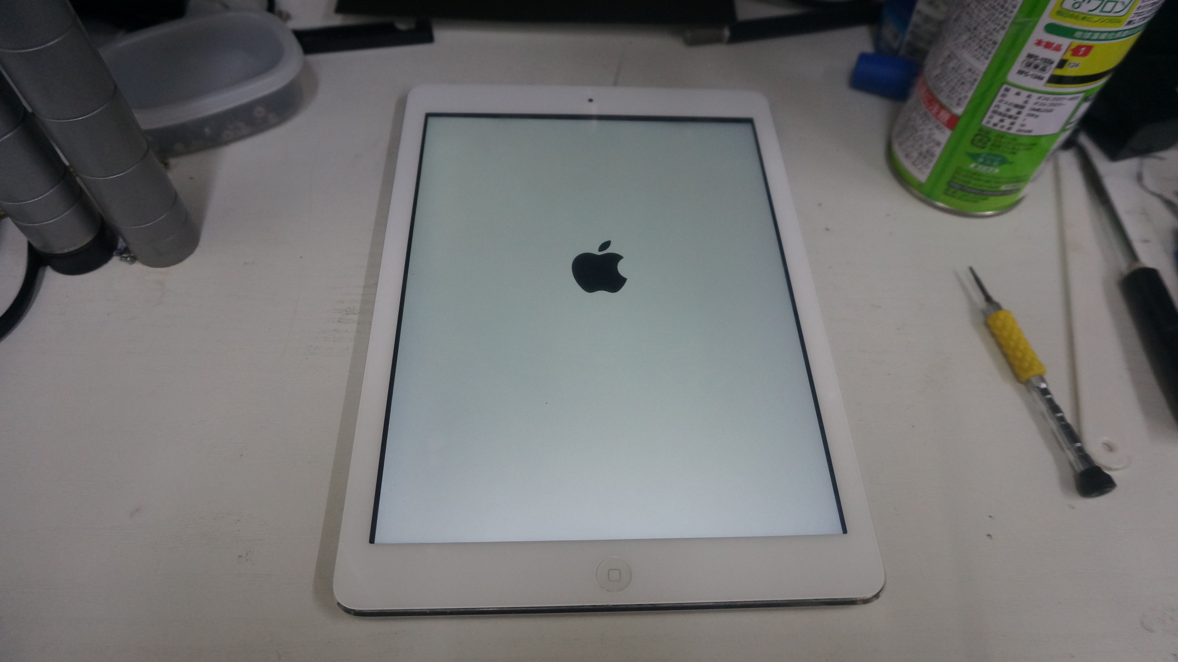 充電がすぐなくなる バッテリー交換 iPad Air 9