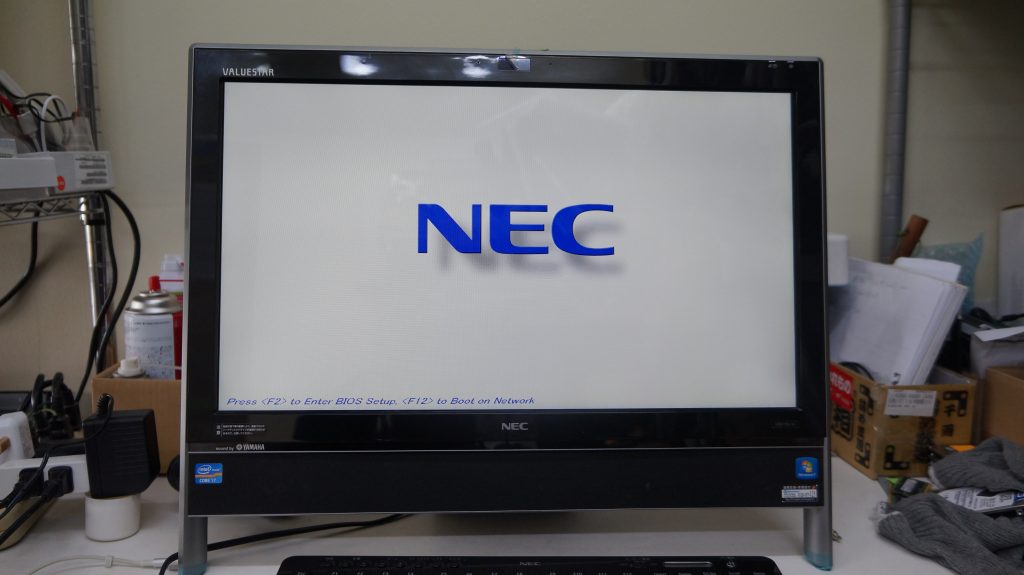 以前ノートをSSDにされたお客さま SSD換装 NEC VN770 1
