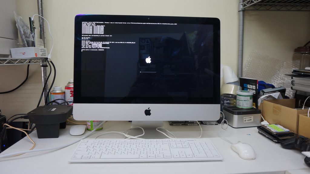 カーネルパニック HDD交換再インストール iMac 27 A1419 1