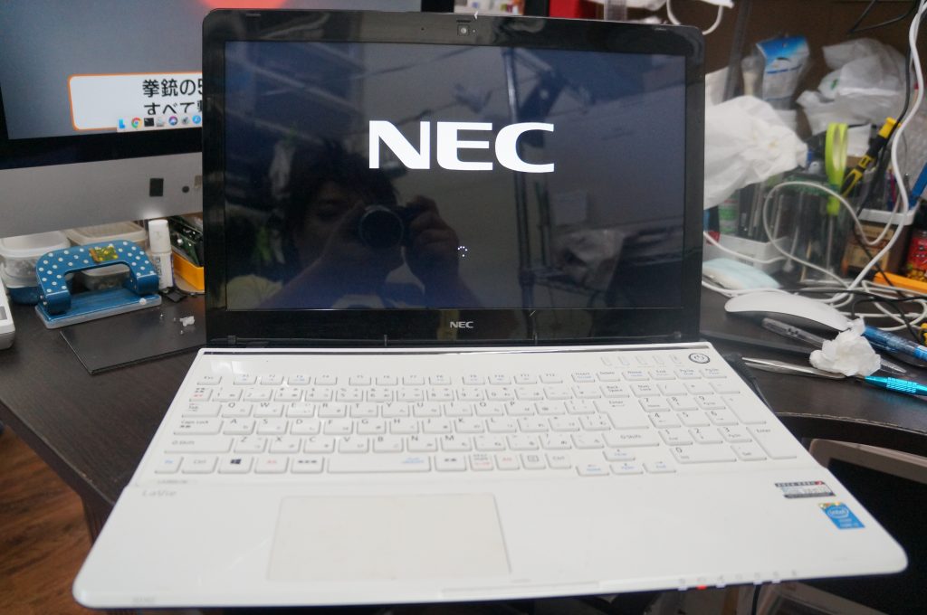 画面割れ 液晶パネル交換 NEC LS350 NSW-E3 6