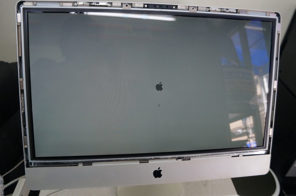 広島Mac修理広島市 起動しない電源が反応しない 電源交換 iMac 21.5 7